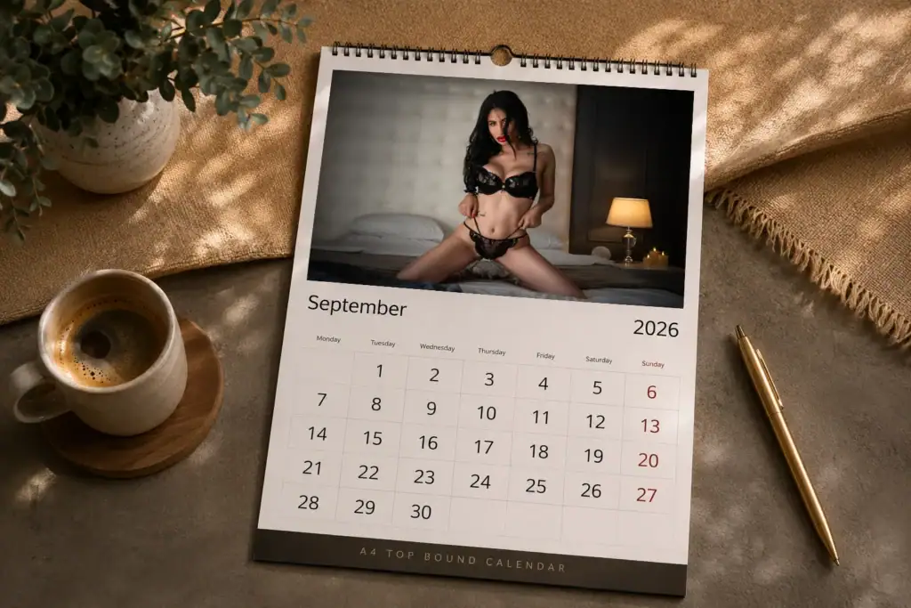 Personalised Boudoir Photography Calendar Personalised A4 boudoir photography calendar by Boudoir Fusion Johannesburg